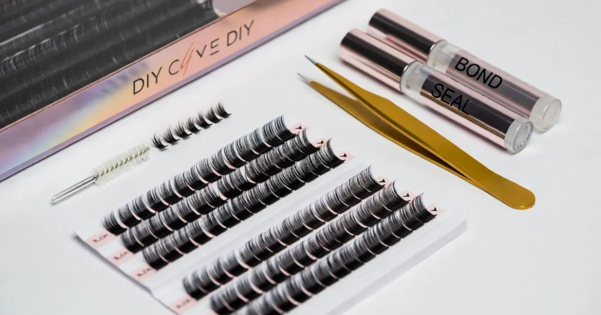 Lazy Girl Lash Alibaba supplier low MOQ DIY cluster lashes for new vendors