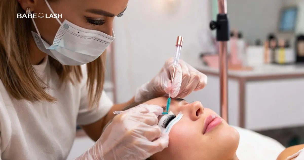 Professional lash extension removal at a salon when home removal is not safe_11zon