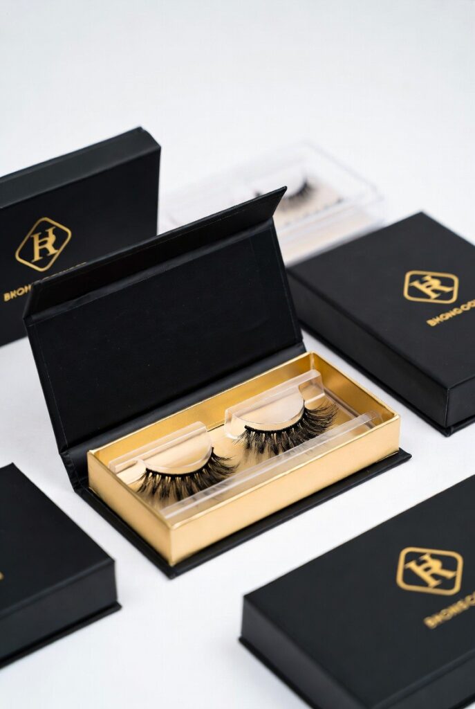 Qingdao Hongking custom lash packaging on Alibaba for private label brands
